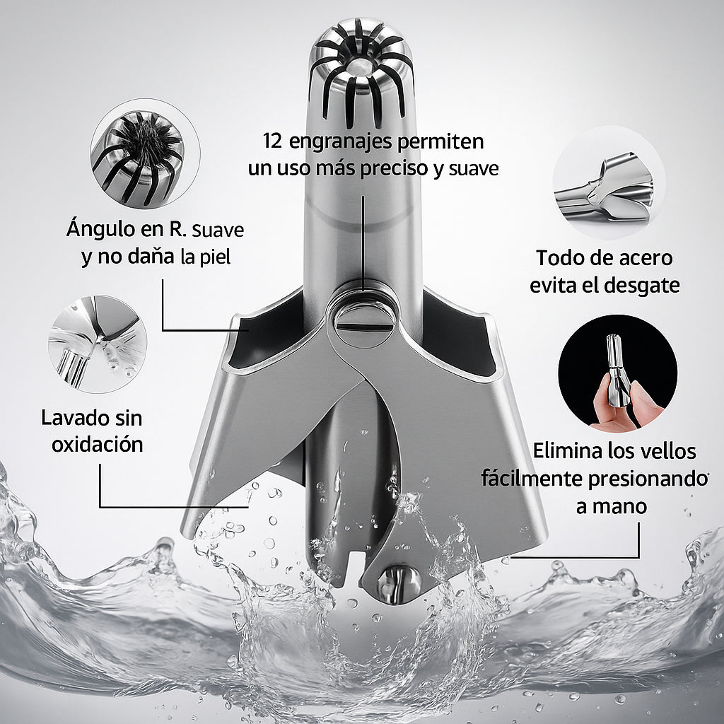 Depilador nasal - Sin dolor + Estuche Gratis 🎁
