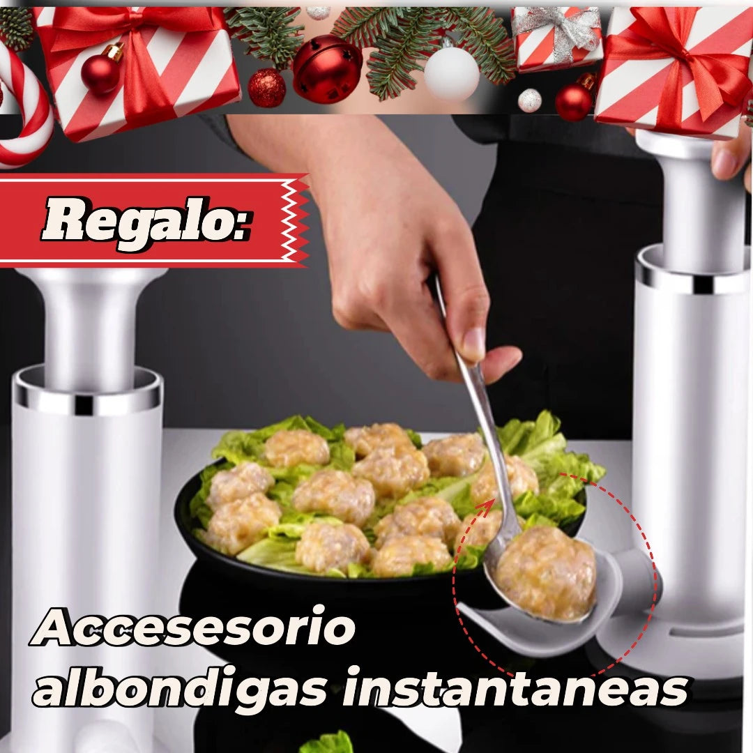 Embutidor instantaneo de chorizos y rellena 🎄🎅🏼